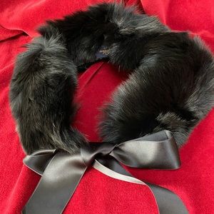 100% Black Fox Collar-Brooks Brothers